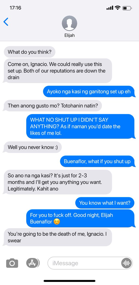 ii001lhs's tweet image. the dating game | a #heejake au.

elijah buenaflor (lhs) needs a way out of what seemed to be a rumor about him and an 'ex' he doesn't even know about. erin ignacio (sjy) might be the answer to his problems so with a date or two and some convincing, the dating game begins.