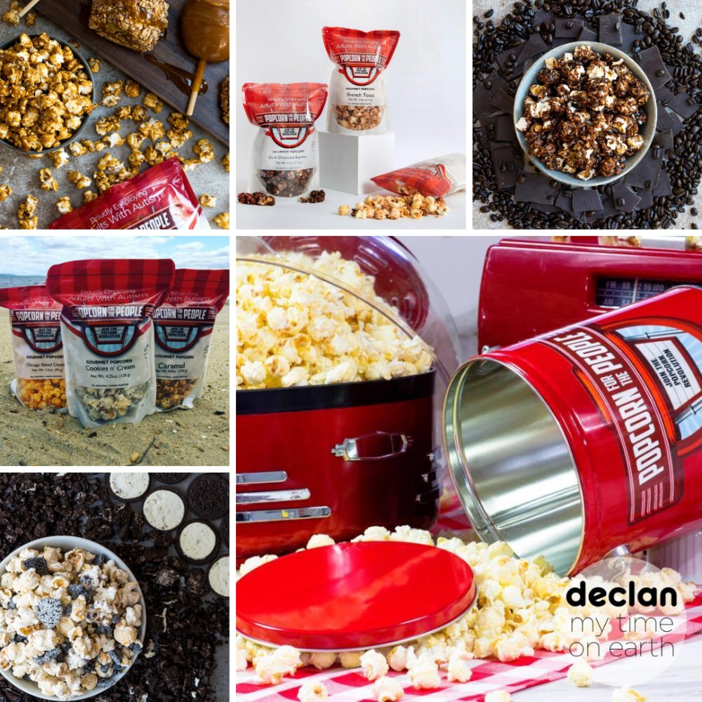 Declanla's tweet photo. Thank you so much to @popcornforthepeople for partnering with us and letting us include your AHHHHmazing popcorn and snacks in the #declanfriendshipboxes!
We are proud to support companies that train and hire disabled adults!
#declanlosangeles #employdisabled #popcornforth https://t.co/87MClBujLn