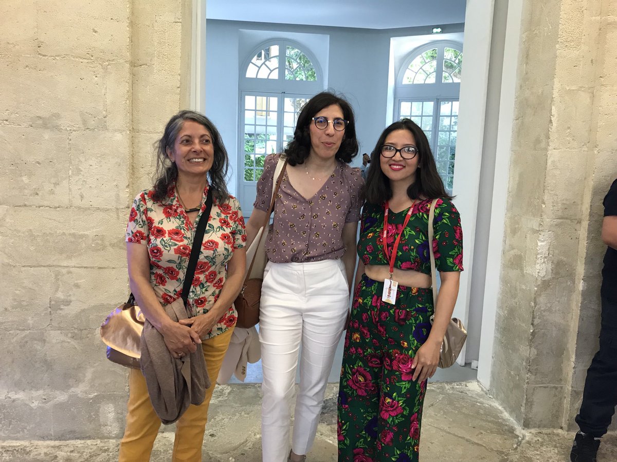 Visite de la ministre de la culture <a href="/collection/">collection</a> Lambert <a href="/avignon/">Avignon</a> exposition@kubra Khademi
