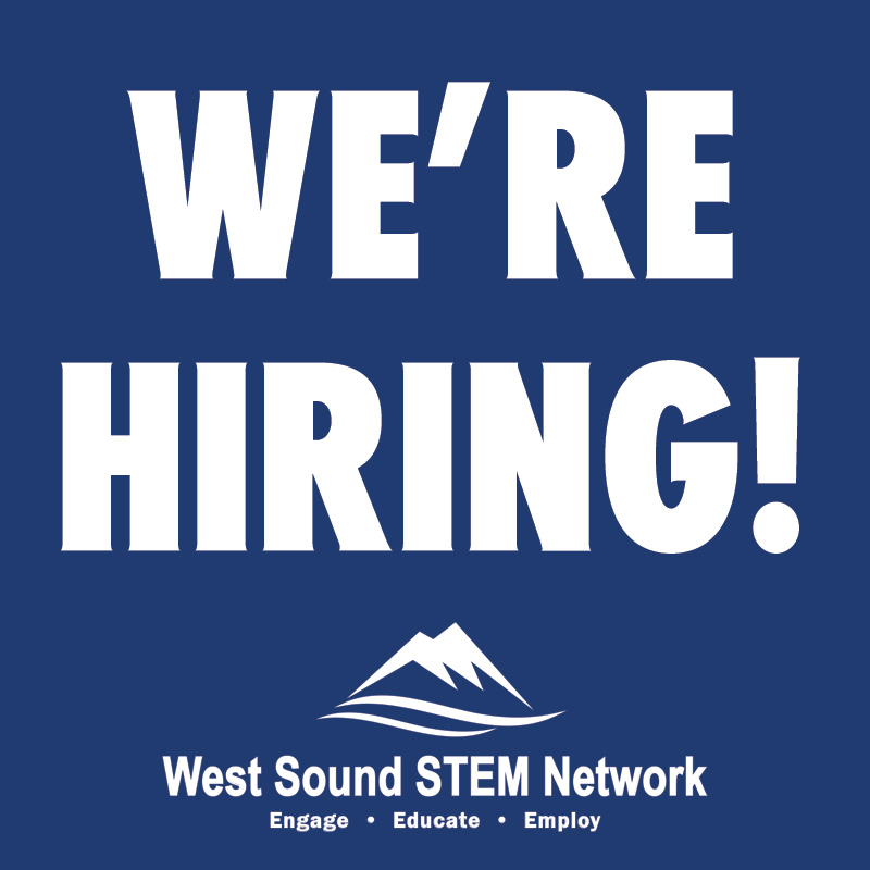 West Sound STEM Network (@stem_west) on Twitter photo West Sound STEM Network is hiring for two positions: an Assistant Director located in Port Orchard, and an Assistant Director located on the Olympic Peninsula. Visit our website for details: westsoundstem.org/job-openings
Salary range: $124,752-$130,992 plus full benefits. West Sound STEM Network is hiring for two positions: an Assistant Director located in Port Orchard, and an Assistant Director located on the Olympic Peninsula. Visit our website for details: westsoundstem.org/job-openings
Salary range: $124,752-$130,992 plus full benefits.