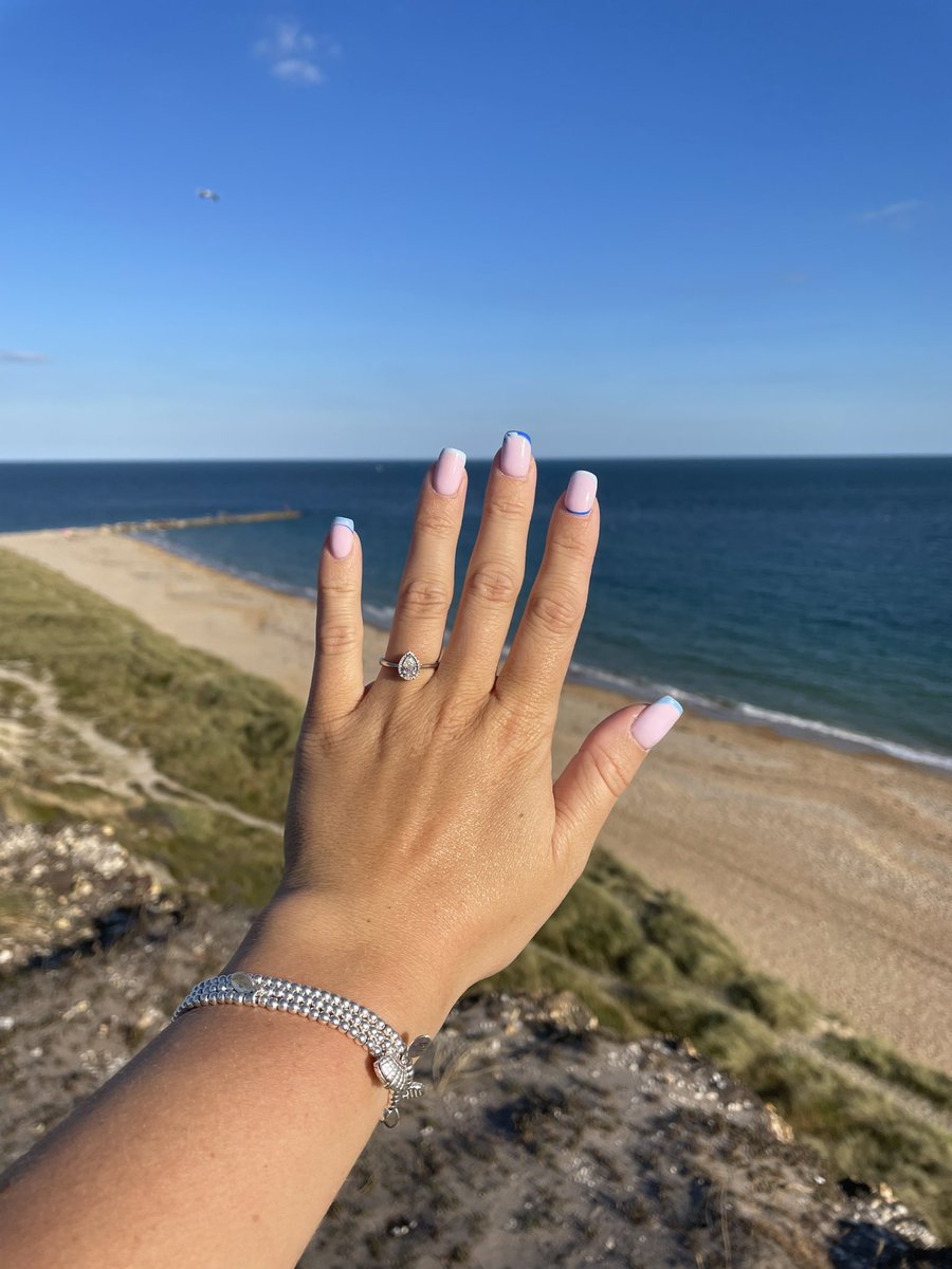 CourtneyStanway's tweet image. 07.07.22, the best day of my life 💍☁️ only took him 9 years 🤍