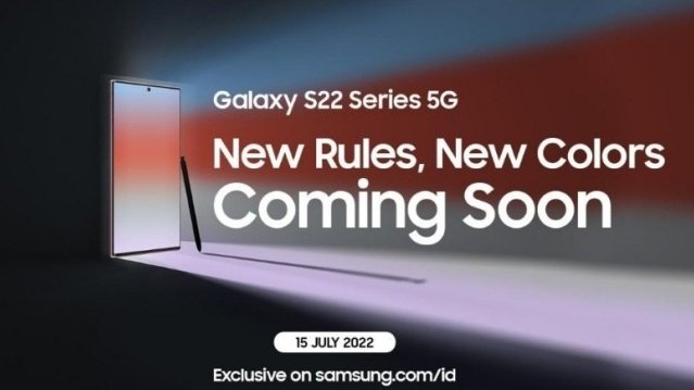 sptechlab's tweet photo. New colors for the Galaxy S22 series will be released on July 15
#s22newcolors https://t.co/tRMf1ozU0c