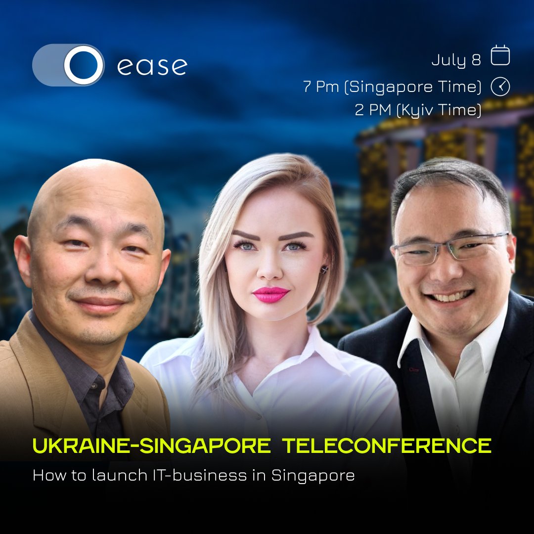 MochalovaPR's tweet photo. Today I was a moderator of our @ease_ua Ukraine- Singapore Teleconference. Follow and watch. 
https://t.co/nfEQjNdDsH https://t.co/D7rTk0g25g