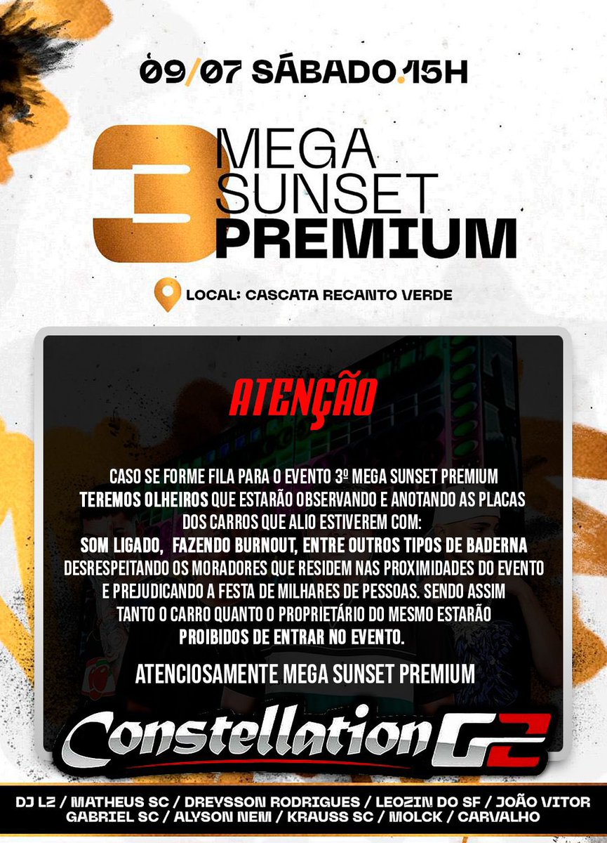 PremiumSunset's tweet photo. ATENÇÃO https://t.co/rakpYY7gc9