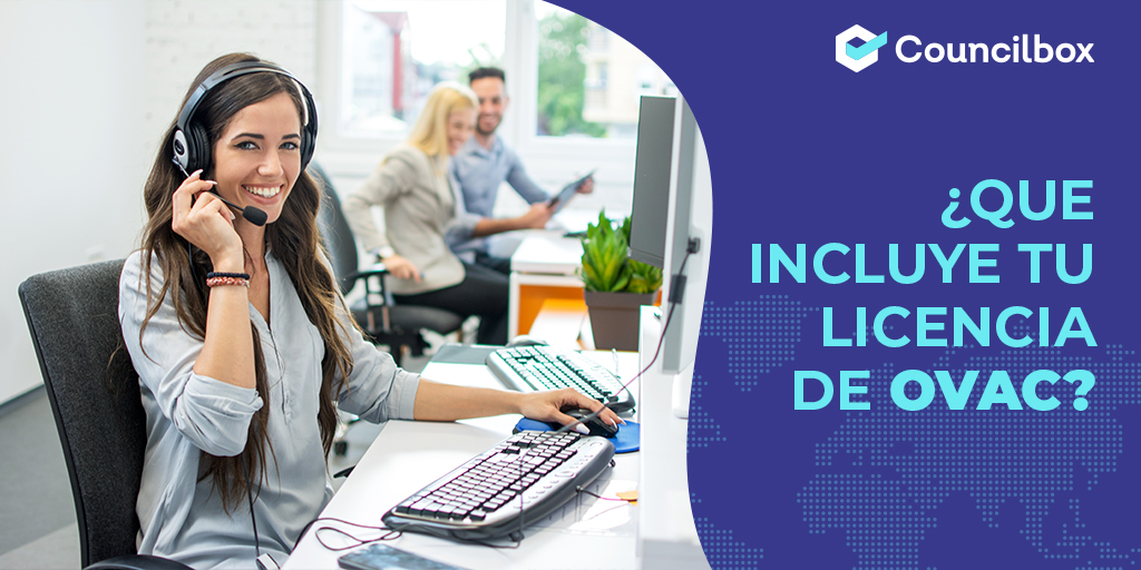 ¿Quieres saber qué incluye cada licencia de OVAC? 
Nuestra plataforma de #AtencionCiudadana es única y sus ventajas son numerosas. ¡Sigue leyendo! 👇