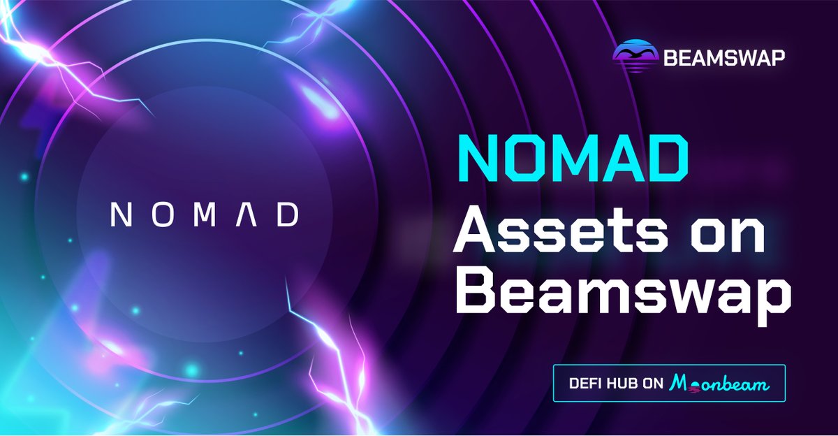 Beamswapio's tweet photo. 🚨Our team at #Beamswap is happy to announce our #parternship with @nomadxyz_  and the launch of our #madStablecoin #YieldFarm pool!🚨

✨Read more in our latest #medium article!
👇👇👇👇

https://t.co/oxn0Q6q9Ml https://t.co/QMbQYNqOvp
