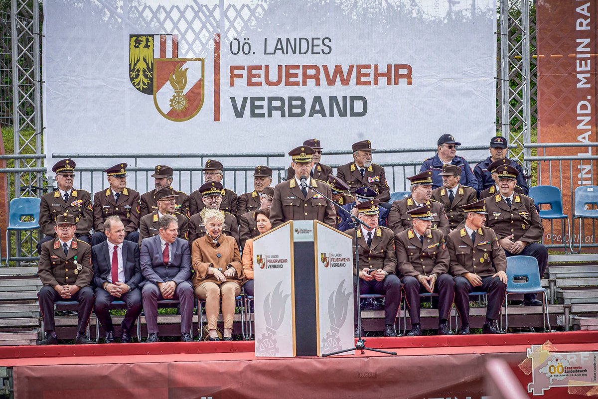 ooelfv's tweet photo. Der Landes-Feuerwehrleistungsbewerb in St. Peter am Wimberg ist gestartet. Mehr dazu auf https://t.co/mDlEwewUYr https://t.co/sUFW1dLmKY