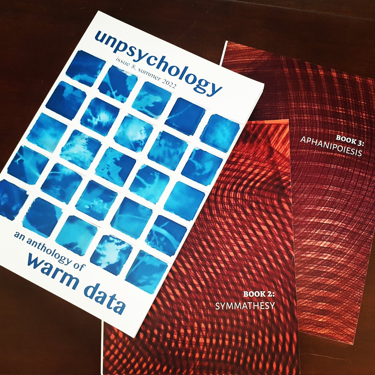 268 pages of delight: a glimpse into the #WarmData ways of perceiving and describing, celebrating spaces alive and teeming with possibility, beyond what (we think) we can control, shape and tame. With <a href="/NoraBateson/">nora bateson</a> 
Download your copy now, for free, at: unpsychology.org