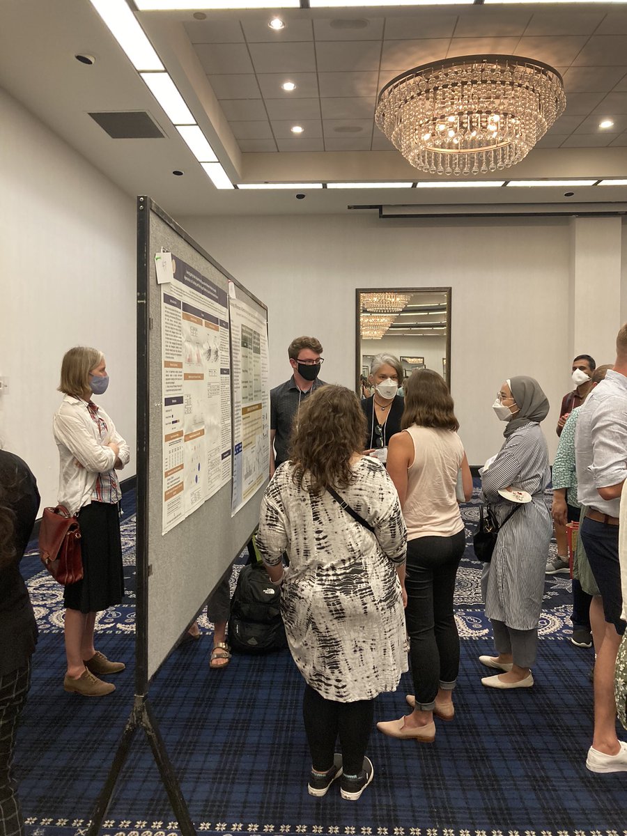 First time at SABER! Most fun I have ever had presenting a poster.