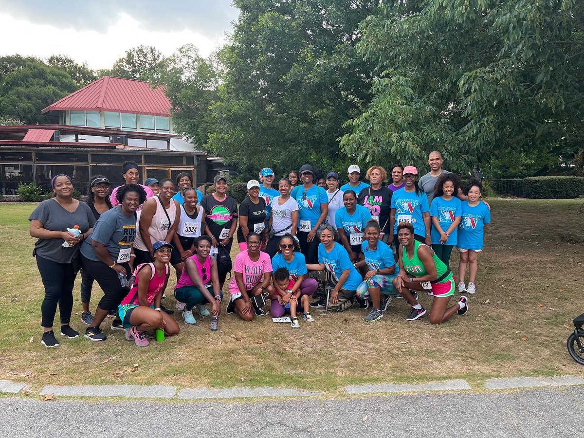 PiAlphaOmega85's tweet image. 6/26 ΠΑΩ chapter participated in the annual Atlanta HBCU Alumni Alliance 5K Run/Walk  -@atlhbcualumni. thanks to our team for helping us raise over $5,000 for scholarships for HBCU students. ΠΑΩ finished in 3rd place in the Greek Challenge as one of the top teams.
