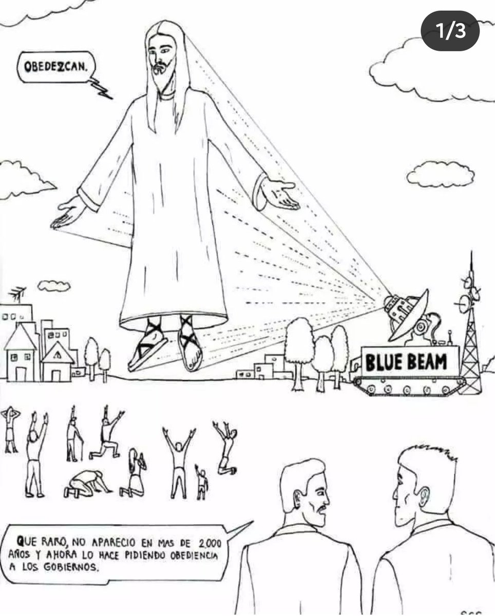ADRIANAAZZIAS's tweet photo. z🧵Y MUY PRONTO, PREPÁRENSE PARA EL PRÓXIMO SHOW DEL KABAL: 
1/ Los planes del Proyecto Blue Beam fueron revelados por primera vez en 1994 por un periodista canadiense llamado Serge Monast, a quien, como suele pasar en las mejores conspiranoias, tiempo después encontraron muerto https://t.co/oz3gR4ma7V