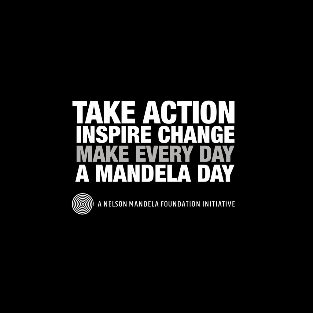 This year, on Monday, July 18th celebrate #MandelaDay – take action, inspire change, and make every day a Mandela Day. This is more important than ever before. #ActionAgainstPoverty #MandelaDay