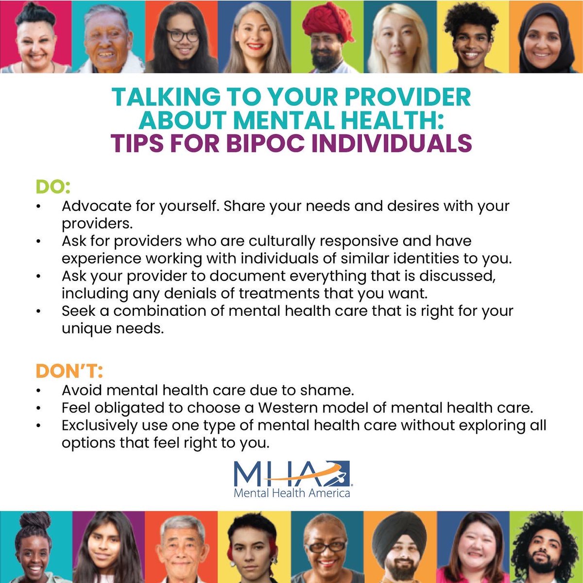 Formally recognized in June 2008, #BIPOCMentalHealthMonth was created to bring awareness to the unique struggles that underrepresented groups face in regard to mental illness in the US.