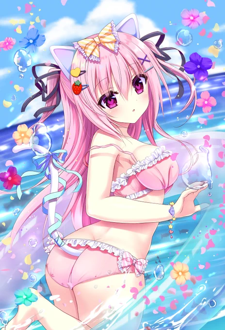 一緒に泳ご? 
