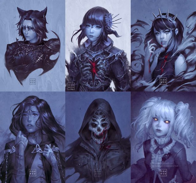 Portrait commissions (2021) 