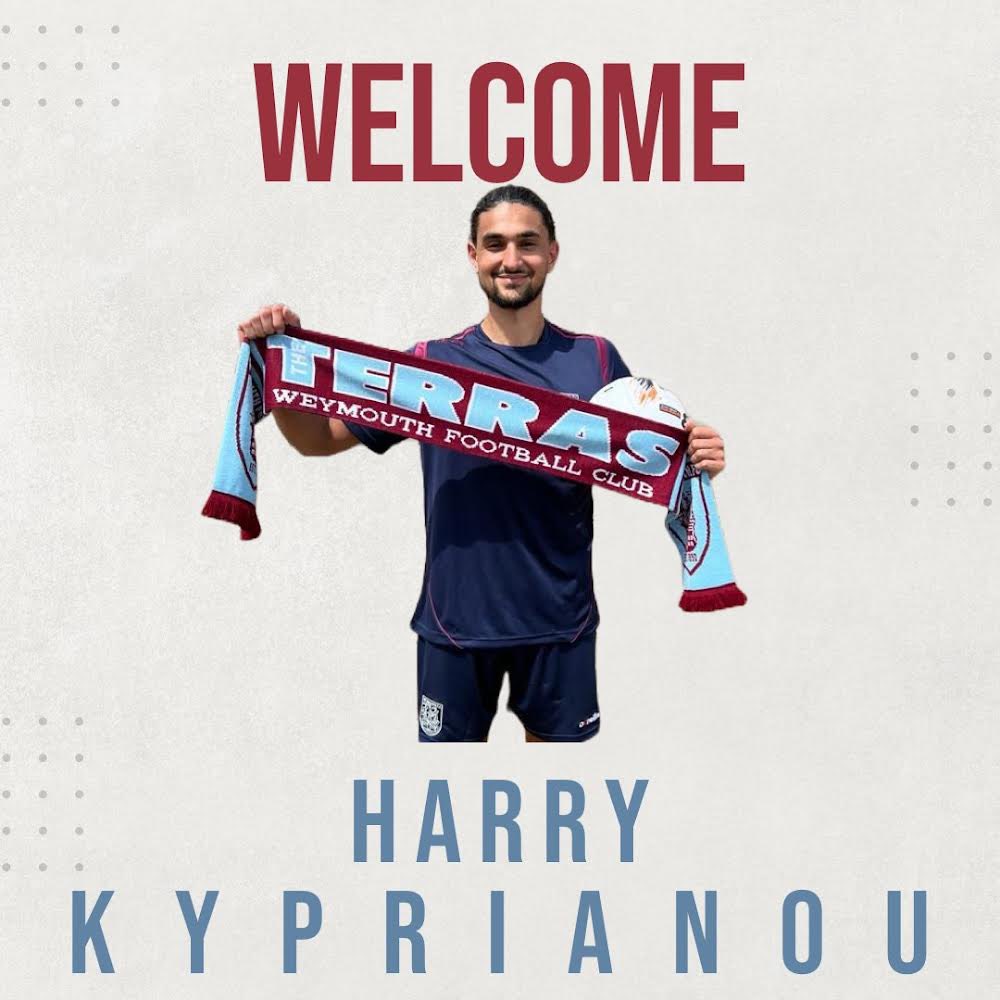 ✍️ 𝙃𝙖𝙧𝙧𝙮’𝙨 𝙃𝙚𝙧𝙚! 🤝

We’re pleased to announce the signing of defender Harry Kyprianou on a one-year deal, subject to FA and league approval! 🙌

Statement: uptheterras.co.uk/2022/07/08/kyp…

#UpTheTerras <a href="/harrykyprianou/">Harry Kyprianou</a>