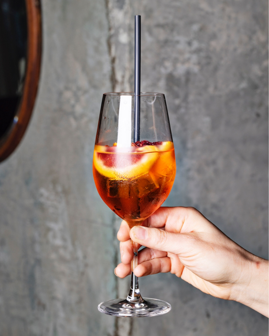Start the day on a high note with the low ABV Galipolli Spritz! 🍊 Blood Orange, Aperol, St. Germain Elderflower Liqueur, and @chandonusa Sparkling Wine. Our morning #HappyHour starts at 9am… $6 Beer $7 Mimosas $9 House Cocktails $10 OFF Bottles of Wine 🥂 #CaféMedina