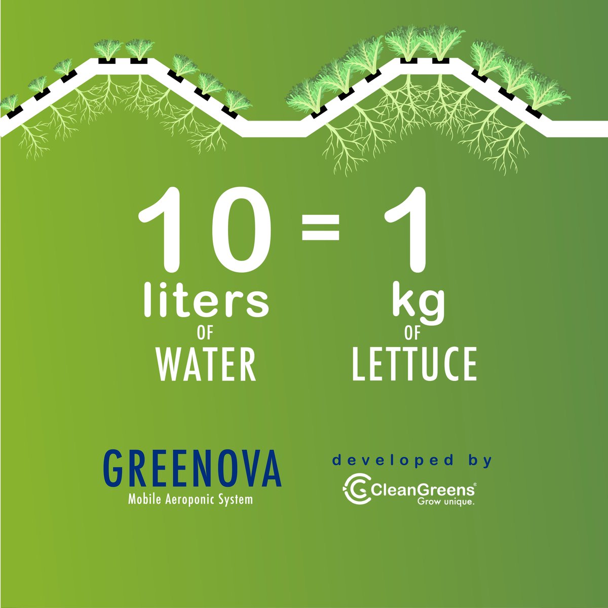 Many think that with new #farming technologies such as ours, production is lower. Guess what? ​
👉We are proud with the results our system provides, the lower #ecologicalimpact it causes and how #tasty the products our system produces are.
Had you ever heard of #aeroponics?