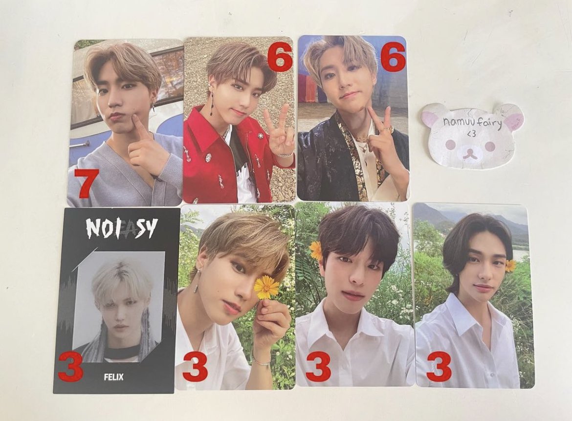 f4irywons's tweet photo. WTS Stray Kids - PCs for sale
selling: in picture
want: prices in picture [appreciated if pobs are bought with other pc or multiple pobs]
USA only: $1 ship (not included)
- proof/info on instagram namuufairy if u can check !

#wtsstraykids #wtsskz #straykids #saleskz #sellingskz https://t.co/s52jsHyPH6