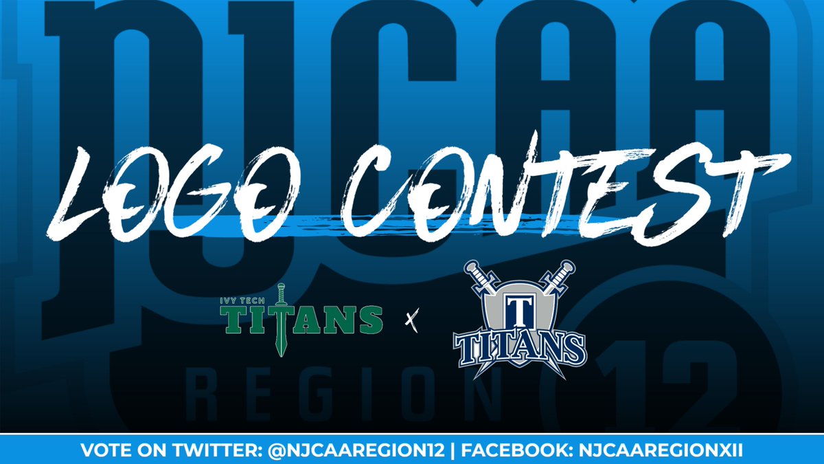 NJCAARegion12's tweet image. NJCAA REGION XII LOGO TOURNAMENT! "PLAY-IN" MATCH UPS
Ivy Tech CC-Fort Wayne (@IvyTechBaseball) vs. Terra State CC (@TSCCAthletics)
Voting ends at 10 AM Saturday 7/9