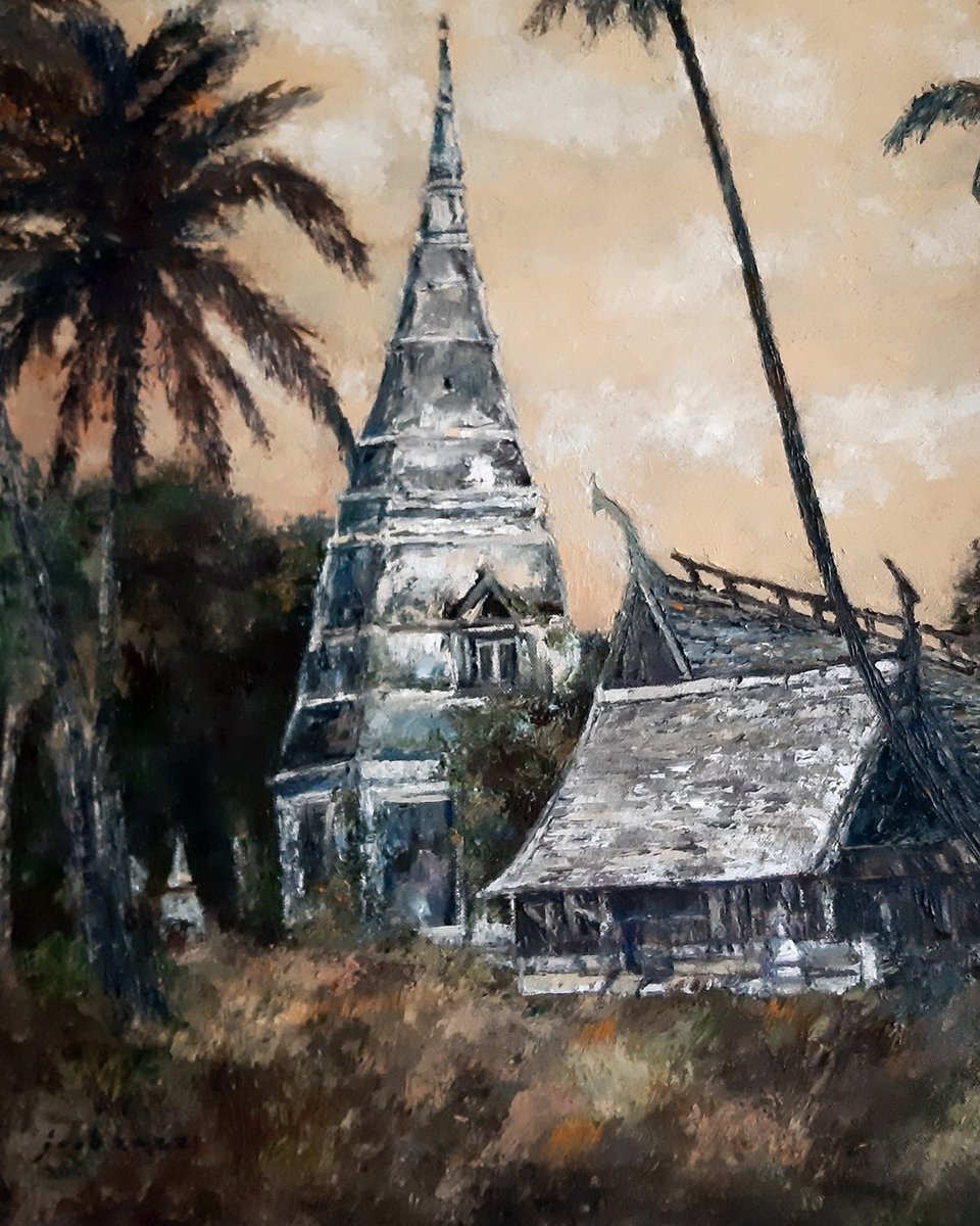 JoobsOriginal's tweet photo. Phra That Phanom 2432BE
Oil on canvas
50W x 60H cm.

Status: Available

#JoobsOriginal #WallArt #Painting https://t.co/MXVBRIj5eK