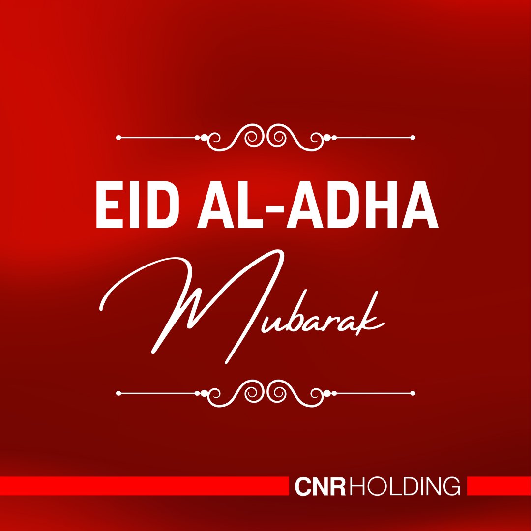 Kurban Bayramınız kutlu olsun.

-

Eid al-Adha Mubarak…

#KurbanBayramı #İyiBayramlar #BayramınızKutluOlsun #BayramınızMübarekOlsun #EidalAdhaMubarak