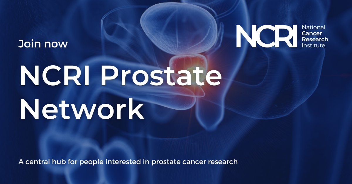 NCRI_partners's tweet photo. Are you a patient, carer or someone with experience of #ProstateCancer?

You can join the NCRI Prostate Network to receive key updates from the NCRI #Prostate_Group and get involved with activities including strategy development and proposals guidance.

👉 https://t.co/vN0MZ3hLmW https://t.co/Oh6lzcHsbY