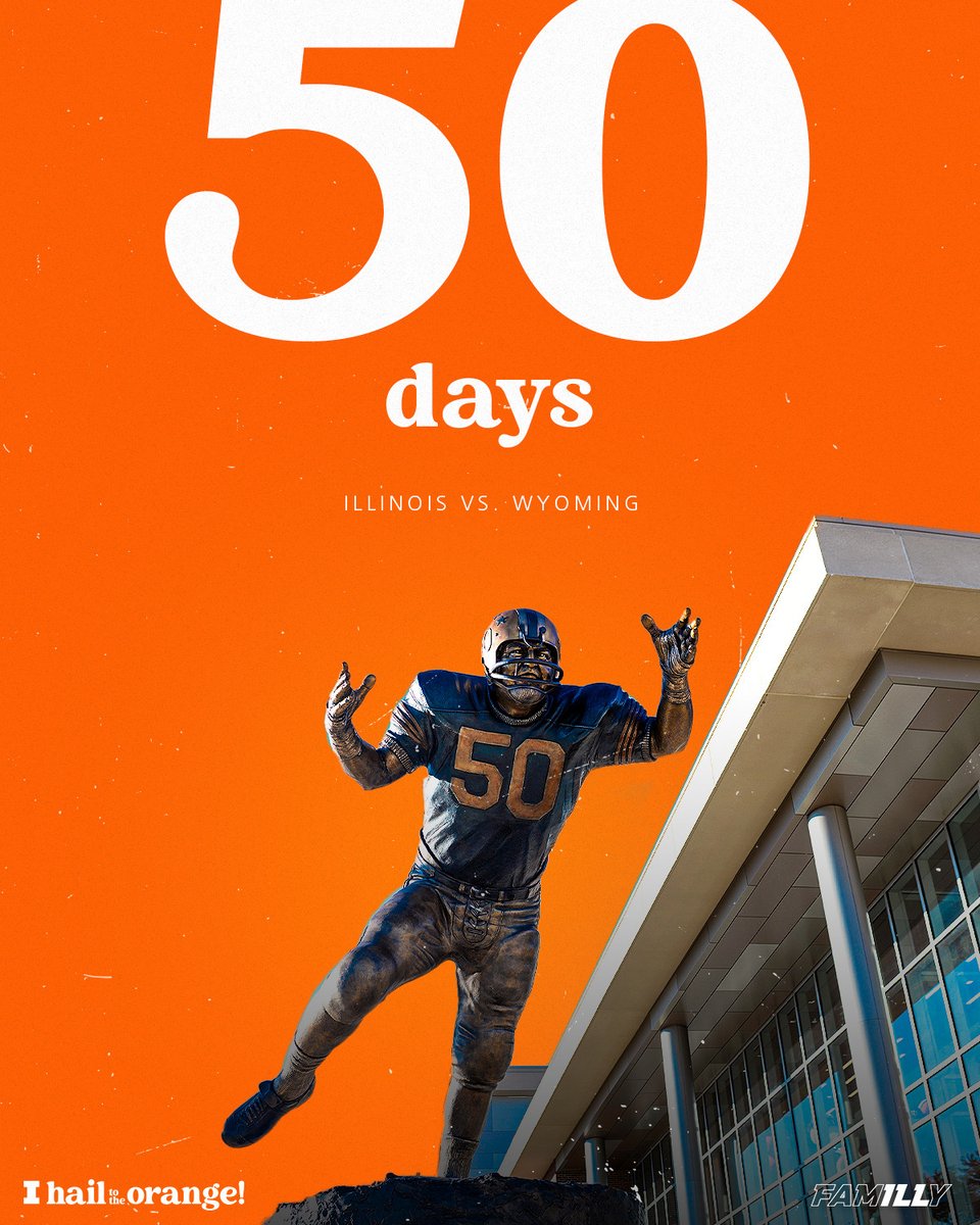 How many days until kickoff, <a href="/thedickbutkus/">Dick Butkus</a>?

Get Tickets 🎟 » bit.ly/3ACr954