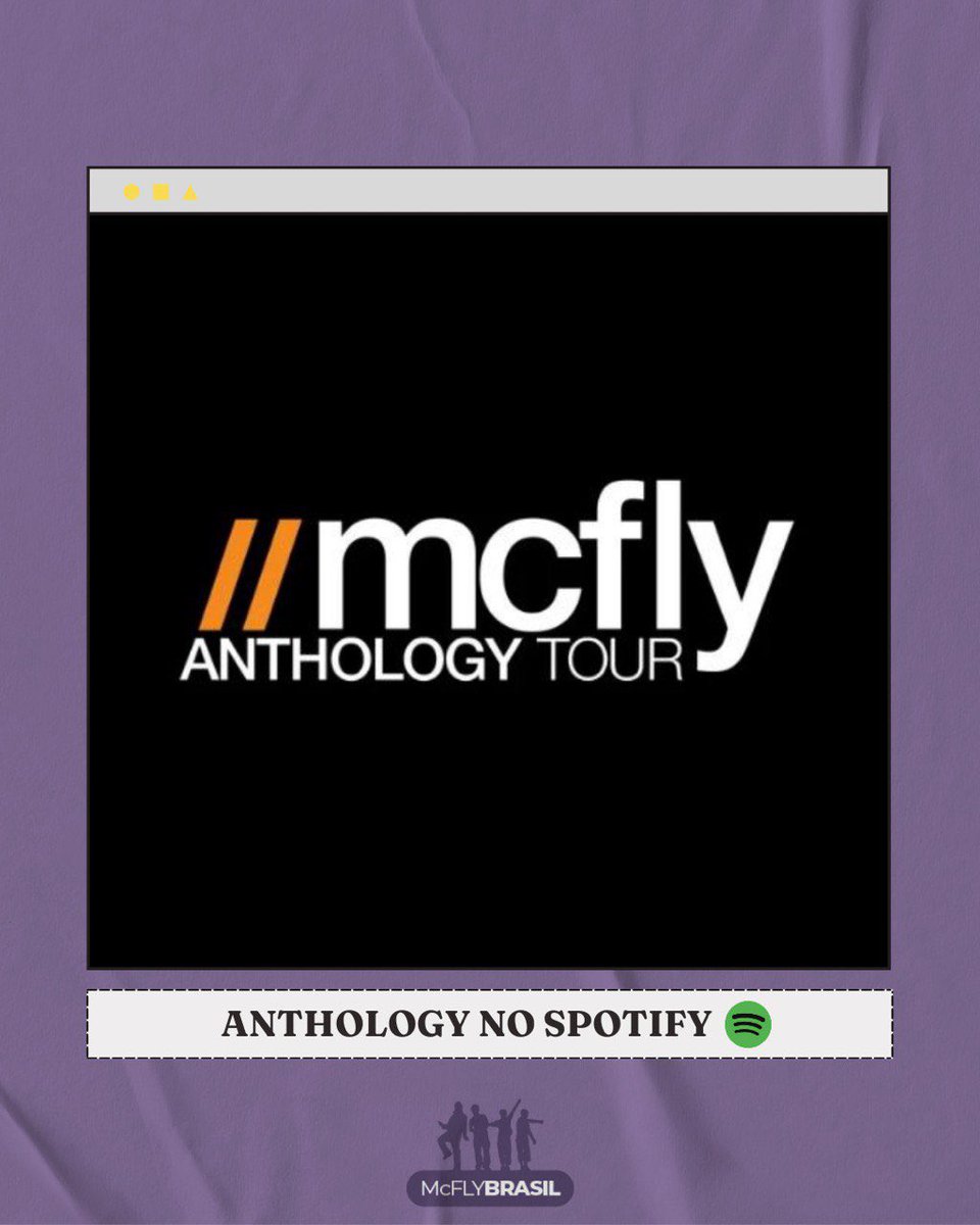 sitemcflybrasil's tweet photo. SEXTOU, GALAXY DEFENDERS! ✨✨
O álbum Anthology Tour com duração de 4 horas e 24 minutos finalmente entrou no Spotify pra nossa felicidade 🤩
https://t.co/BdSpsZQZxP https://t.co/gFwwqp2qbu