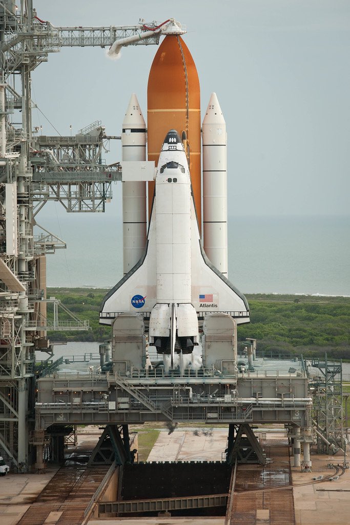 On this day 11 years ago. Atlantis took to the sky for the final launch of the space shuttle program
