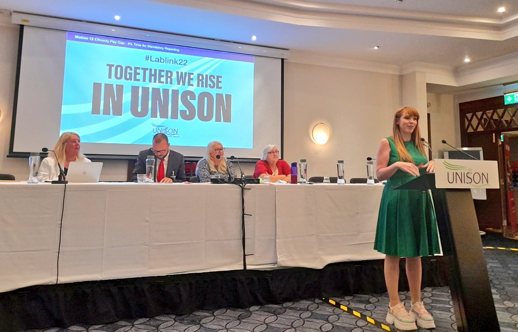 grayee's tweet photo. Our keynote speaker was @AngelaRayner who told us the breaking news that @Keir_Starmer &amp; herself had been cleared by Police over #beergate. Integrity contrast with them v #Tories. Superb speech &amp; Q&amp;A by Angela.#Lablink22 https://t.co/vrxoicXElF