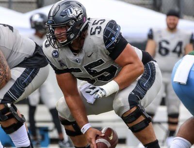 55 Matt Lee (@matt_lee80) days until the 9/1 opener: - 6’4” 295lb RS JR C from Oviedo Hagerty HS - Started 12 gms in ‘21 & 10 gms in ‘20 - ‘21 3rd-team All-AAC from PFF - FR All-American - Played in 4 gms in ‘19 at OL & FB - Offers from Harvard, Yale & Columbia. Was usf commit