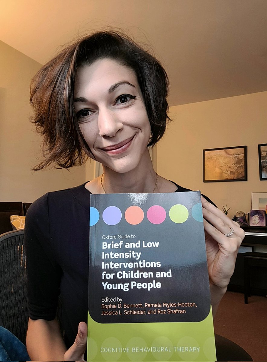 JSchleiderPhD's tweet photo. It's real!! There is officially a ready-to-apply, evidence-based, comprehensive resource on brief and low-intensity youth mental health interventions! Grateful for the chance to help bring this book to life, and for the many authors' 🔥 contributions 🥳 https://t.co/615QImllsP