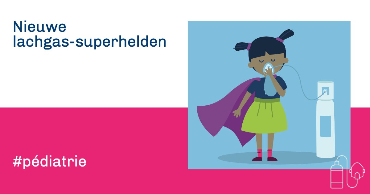 Vous avez déjà repéré les nouveaux #superhéros de notre service de pédiatrie ? Ze tonen kinderen hoe we hen met #lachgas kunnen helpen om minder bang te zijn tijdens een onderzoek. 🦸 #bxl #clinique