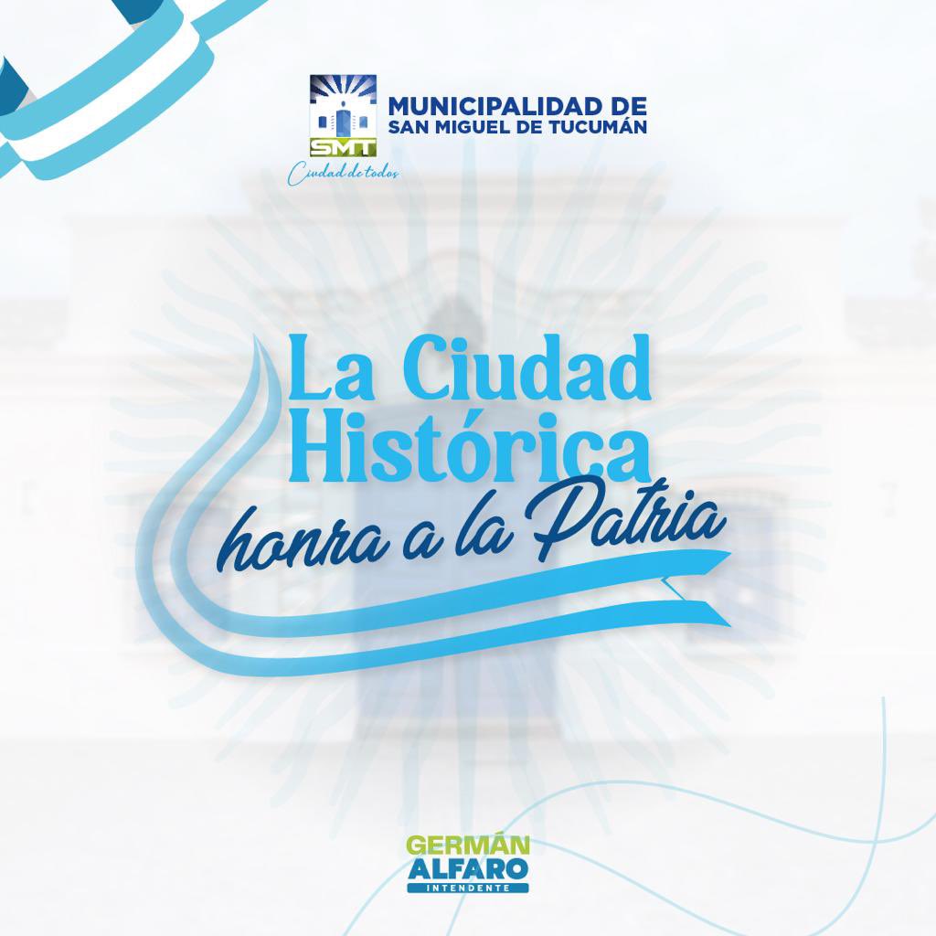 alfarogerman's tweet photo. Honremos a nuestra Patria 🇦🇷

Tenemos muchas actividades para compartir este fin de semana en familia. 

Dale RT y ayuda a que los tucumanos y tucumanas se enteren de la cartelera que organizamos desde la @MuniSMTucuman.
 
#CiudadHistórica #HonrarLaPatria 👇🏽
ABRO HILO: https://t.co/mhNFxFHLeH