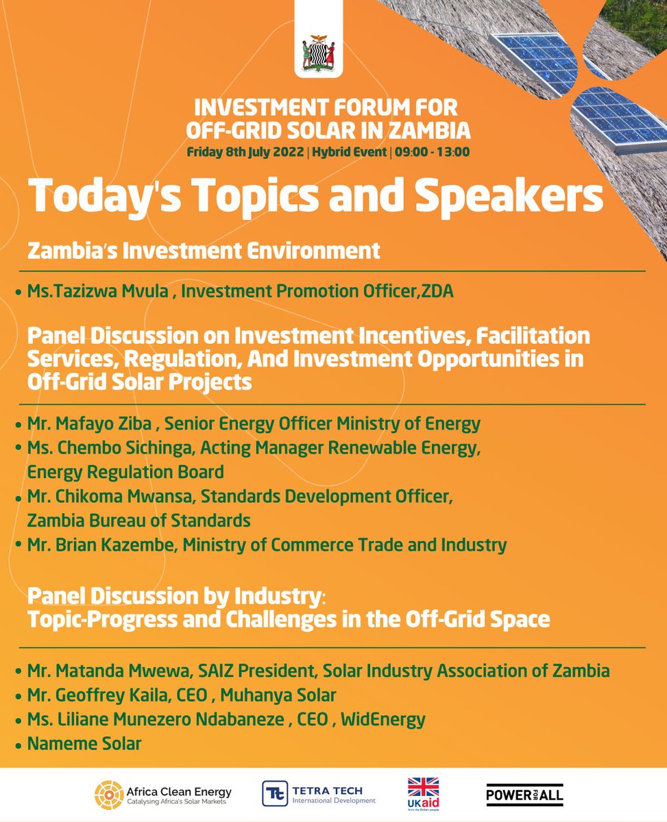 Africa Clean Energy Technical Assistance Facility (@ace_taf) on Twitter photo ICYMI:
"There is need to create the right environment to grow the off-grid sector. A much bigger market will reduce prices. We need financing products that enable households &small business to install 🌞 facilities that will grow business and create more jobs." -<a href="/SteveBeel/">Steve Beel</a> ICYMI:
"There is need to create the right environment to grow the off-grid sector. A much bigger market will reduce prices. We need financing products that enable households &small business to install 🌞 facilities that will grow business and create more jobs." -<a href="/SteveBeel/">Steve Beel</a>