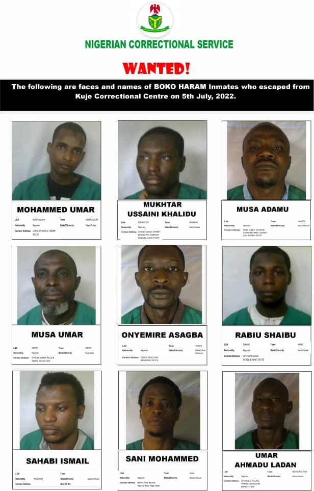 ARISEtv's tweet photo. Recall that the gunmen freed about 800 prisoners. While about 400 of the escapees have been rearrested, 443 inmates including all Boko Haram prisoners are still at large.
#Kujeprisonbreak
#kujeprisonattack
#Nigeriancorrectionalservice
#ISWAP
More on https://t.co/f4CLTodHe0 https://t.co/YZIwvVjkqp