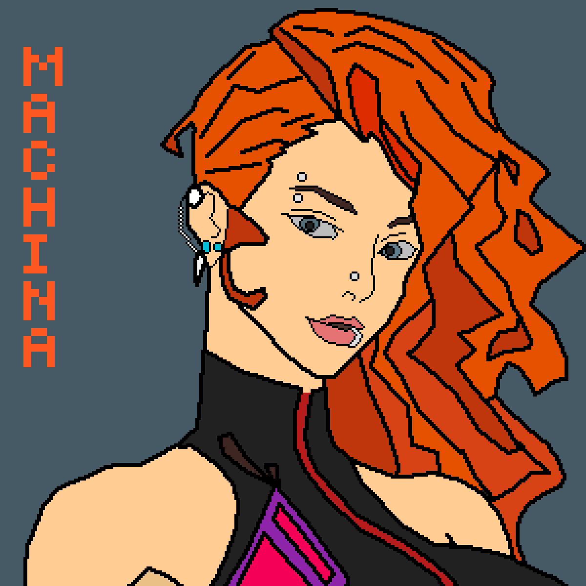 cloudy_pika's tweet photo. 3rd Pixel Style Fan art for my fav @Machina_NFT 😍🔥 https://t.co/PH2jCDoWr8