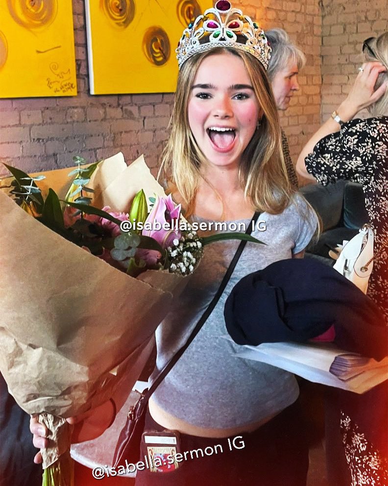 izzy_sermon's tweet image. Happy birthday Isabella Sermon! #isabellasermon