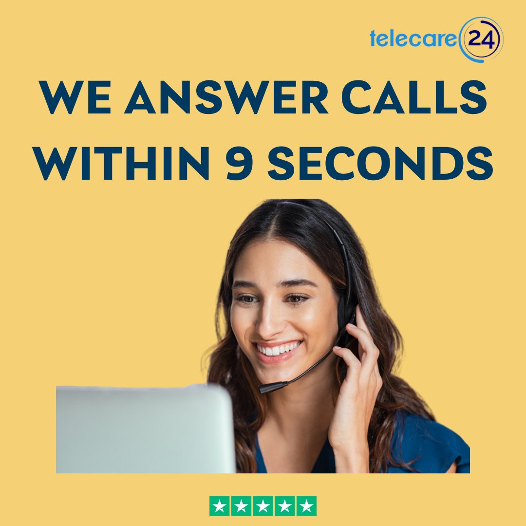 Our aim is to provide complete #peaceofmind and reassurance for our clients and their families. #Telecare24 is a quality service you can trust 24 hours a day, 365 days a year. #telecare #carelinealarm #247monitoring #peaceofmind #CustomerService