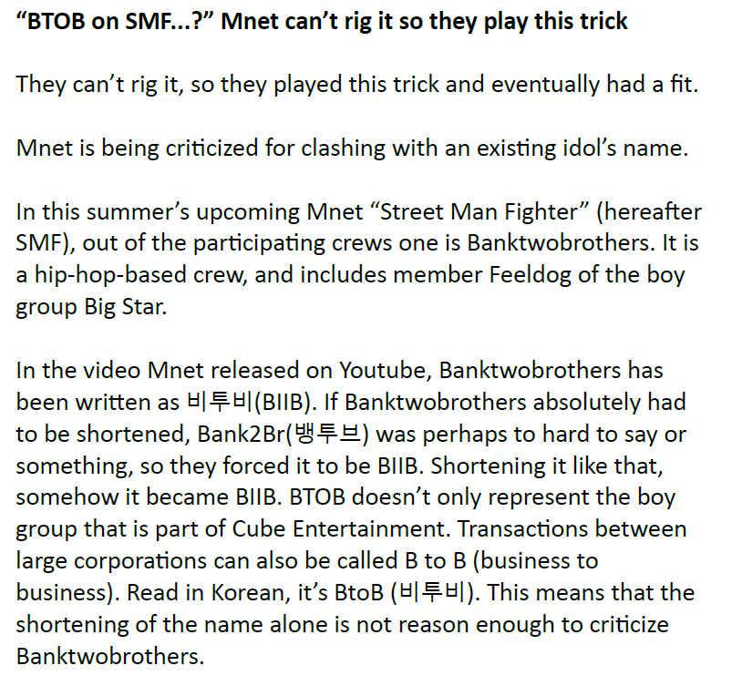 BornToEngSub's tweet photo. a quick translation of one of the best Korean articles about this whole Mnet thing (first time translating a newspaper article, so bear with me)
https://t.co/2ygaZUmHLf https://t.co/CaKUgsL645