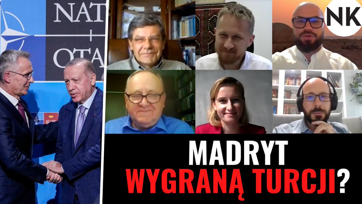 NKonfederacja's tweet photo. 🚩Już jutro rano nowa #debataNK o szczycie NATO i roli 🇹🇷❗️
W gorącej dyskusji udział biorą: amb. Jerzy Nowakowski, prof. gen. @PacekBoguslaw, dr @kwasylewsky, Krzysztof Strachota (@OSW_pl) i @lukasz_kulesa. Poprowadzi @KWOlszowska
🔴 Zapraszamy! >>> https://t.co/GUDXXW65U3 https://t.co/CjOgtOAqI5