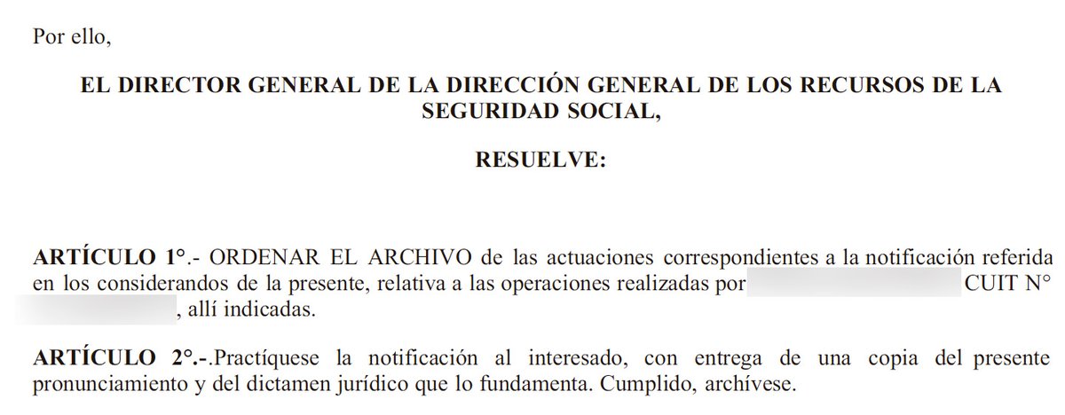 sebasdominguez's tweet photo. #ProgramaATP #AFIP Notificación de Incumplimientos. Decaimiento de los beneficios
La Dirección General de la DGRSS nos dio la razón y archivo las actuaciones
Se trataba de transferencias a Uruguay que NO debían ser encuadradas como incumplimientos https://t.co/SUyx1CLriO