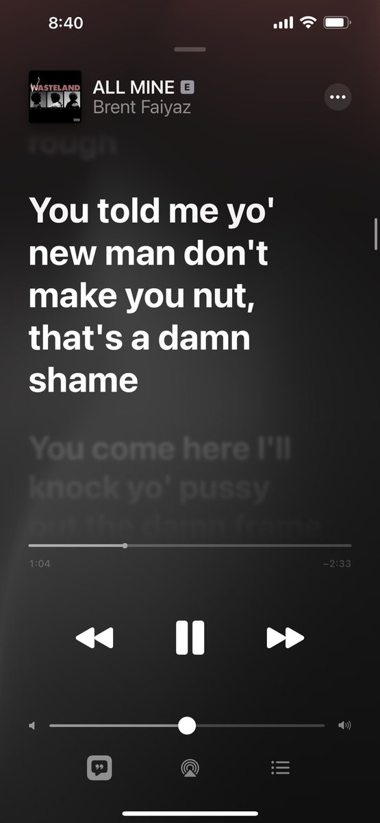 Imjustsleep_'s tweet photo. Brent Faiyaz ALL MINE goes crazy 🔥🔥🔥 that boy Brent was talking crazy on this song  #Wasteland #brentfaiyaz https://t.co/5zrQ6nXmOk