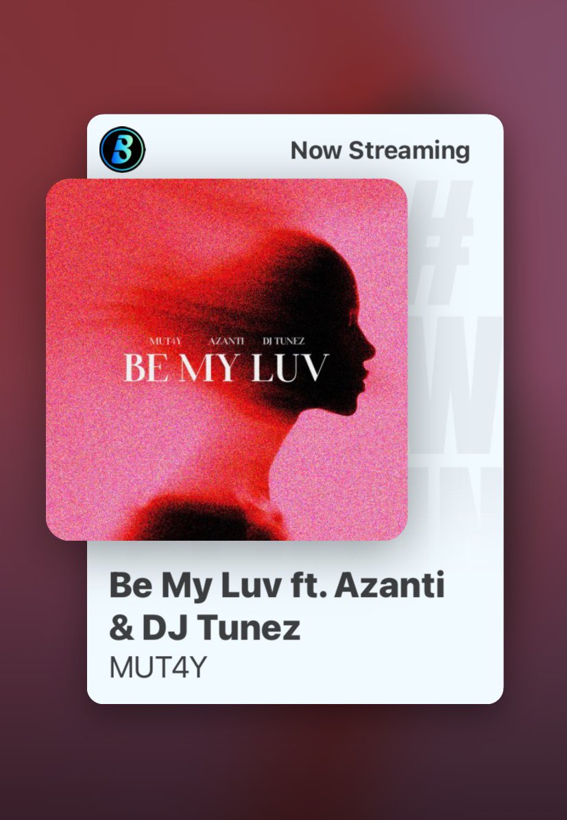 .@Mutaylegendury links up with @azanti_fsn & @DJ_TUNEZ for a special one #BeMyLuv! 🤩❤️ Go run it up on Boomplay. ➡️ Boom.lnk.to/Mut4yBeMyLuvTW #MusicForYou #NewMusicFriday #TGIF