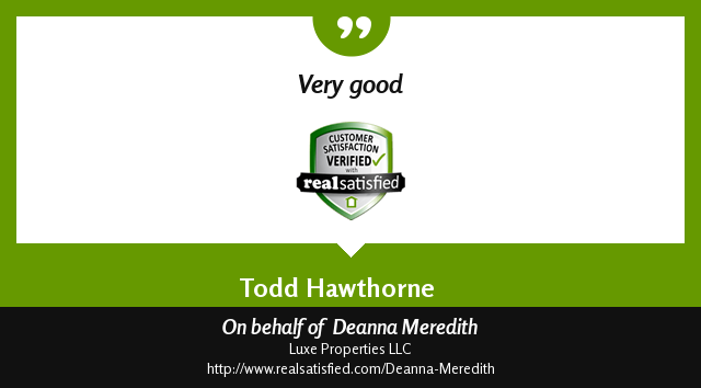 deannameredith's tweet photo. How does this make me feel? Let’s start with ecstatic. :) https://t.co/8m3sAfpDdA via @realsatisfied https://t.co/RLLbQ7ptmG