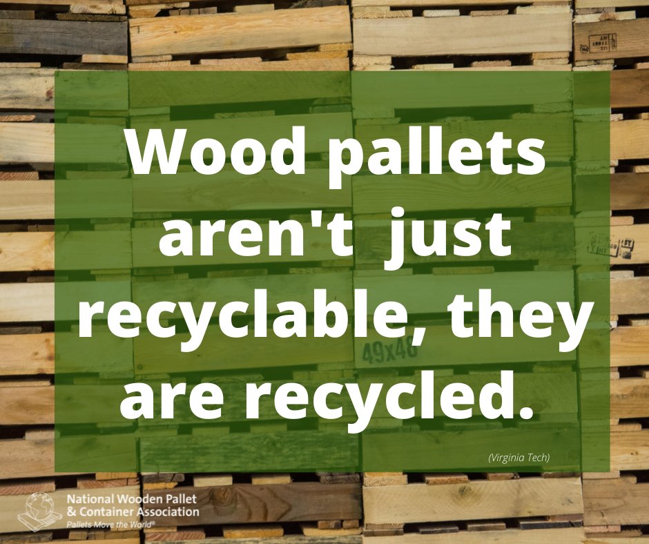Tweet by National Wooden Pallet & Container Association