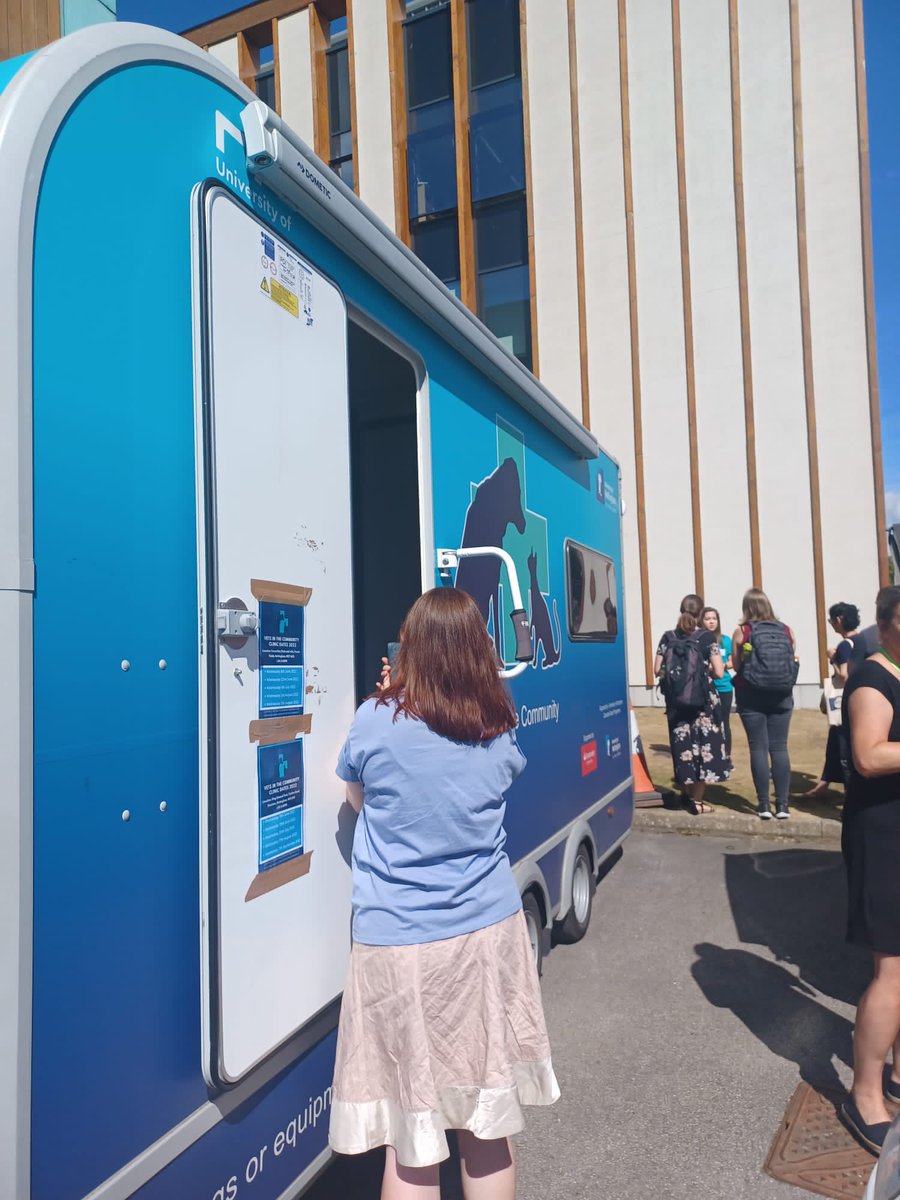 We had a great day showing #veted2022 delegates around our trailer #uniofnottingham <a href="/KerryWvet/">Kerry Williams</a> <a href="/agavet/">Aga Zoltowska</a> <a href="/NottinghamVets/">University of Nottingham Vet School</a>