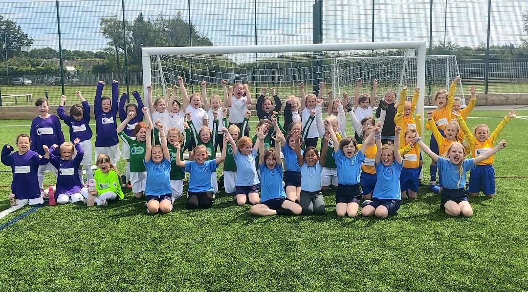 Congratulations to our amazing Y1/2 girls who took part in today's football festival, you did yourselves and your school's proud! 
<a href="/QueensCoEURC/">Queen's Park C.E/U.R.C. Primary School</a> <a href="/ecclaneends/">Eccleston Lane Ends</a> <a href="/TeresaCatholic/">St Teresa's Catholic Primary School</a> <a href="/Carrmillprimary/">Carr Mill Primary</a> <a href="/GarswoodPrimary/">Garswood School</a>