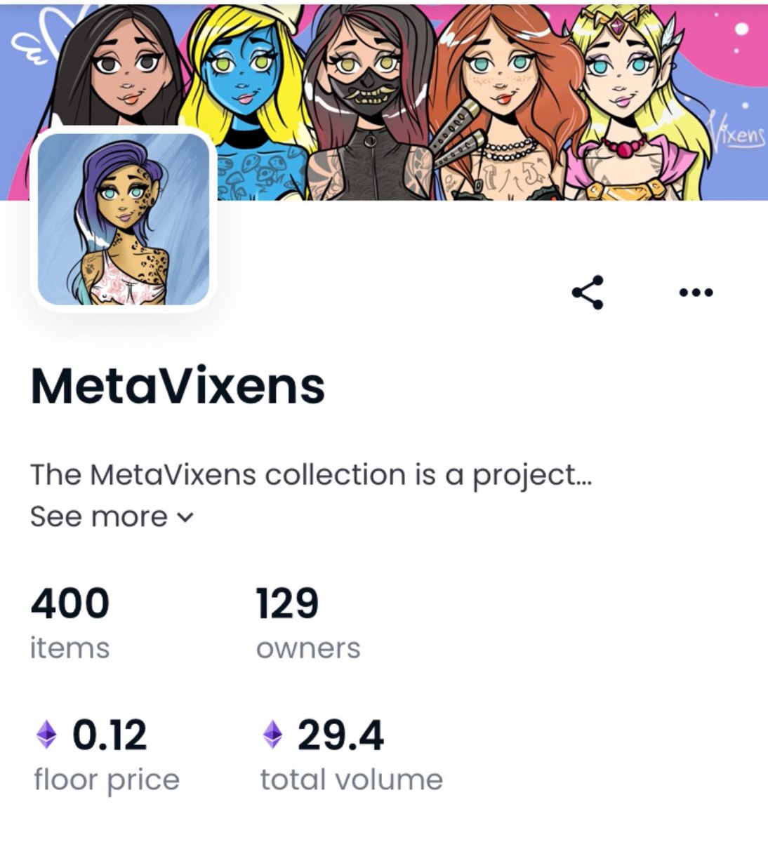 MetaVixens 💎💜 tweet media